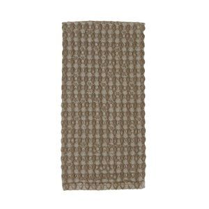 WAFFLE WEAVE TOWEL - TAN